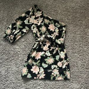 WHOWHATWEAR ONE SHOULDER FLORAL DRESS